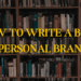 Write a book for branding