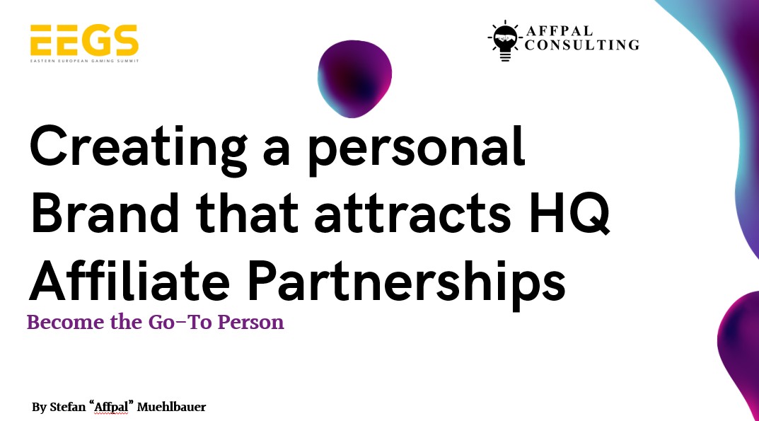 Personal Brand in Affilliate Marketing